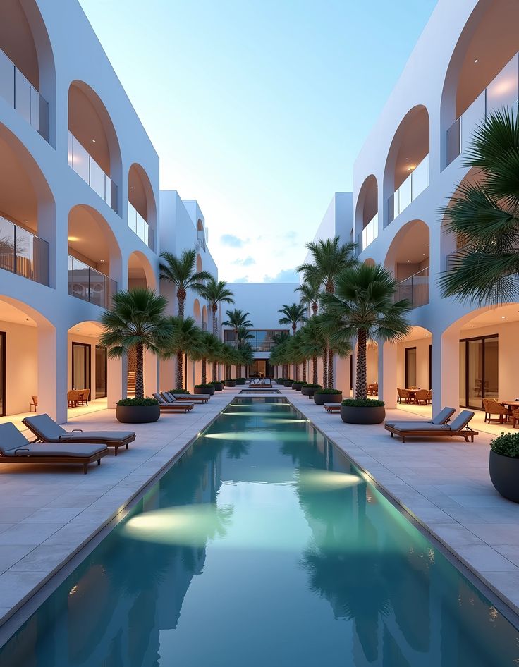 Boutique resort construction